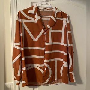 Abstract dress shirt